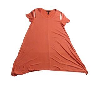 Pink Cold Shoulder Dress Size Small BCBGMaxAzria NWOT High Low Sides